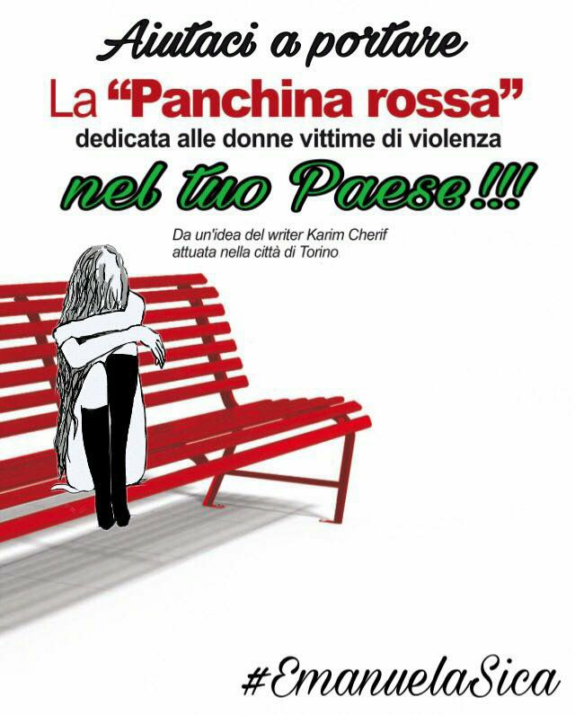 la Panchina rossa Emanuela Sica