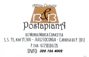 Bed&Breakfast Posta Piana Canosa di Puglia