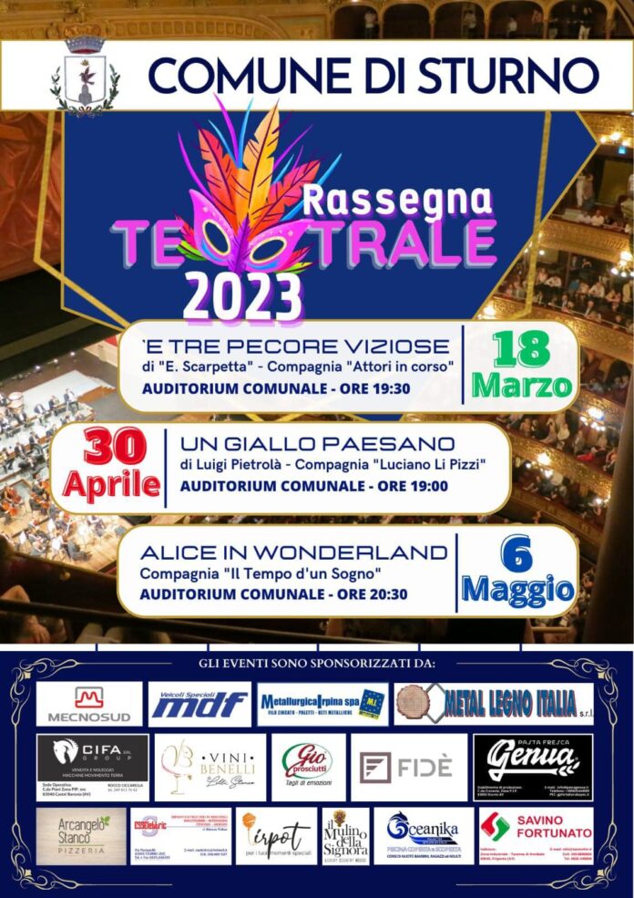 rassegna teatrale 2023