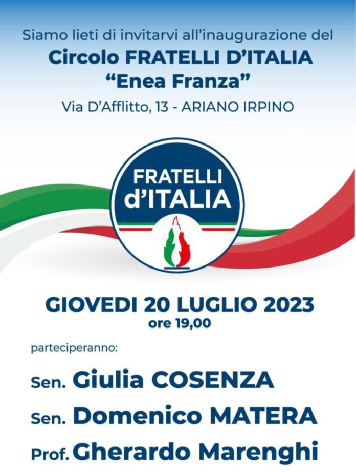 Circolo  Fratelli d'Italia "Enea Franza"