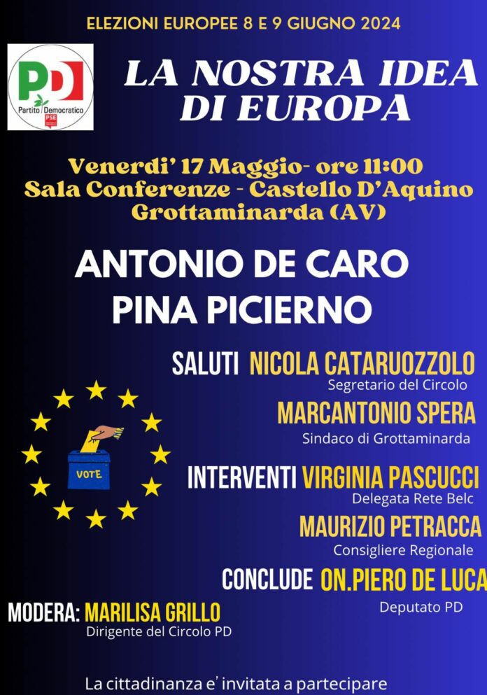 "La Nostra Idea di Europa": riflessioni in vista delle Elezioni Europee 8 e 9 giugno 2024