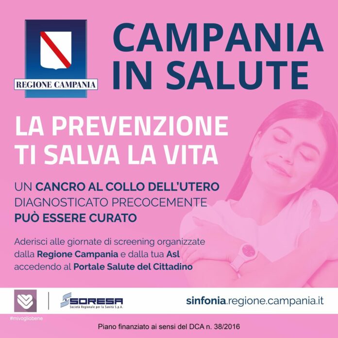 Regione Campania: "La prevenzione ti salva la vita"