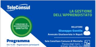 Convegno “La gestione dell’Apprendistato”: formazione e futuro al centro del dibattito a Montella